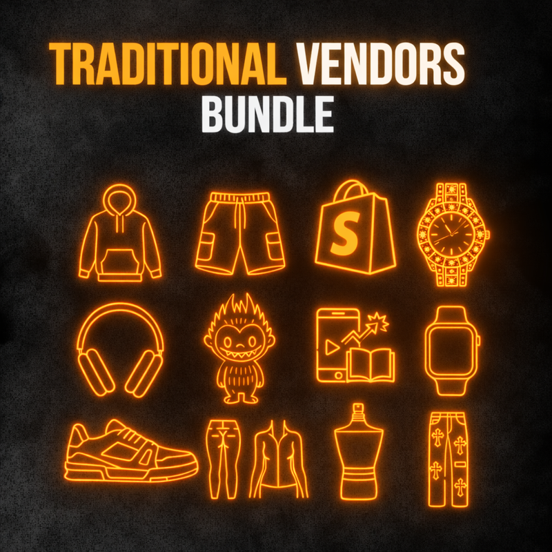 Traditional Vendor Bundle